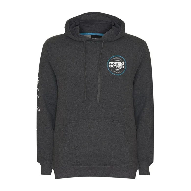 Nomad Jackets And Jumpers|Flies<Design Hoodie Classic Tuna Charcoal