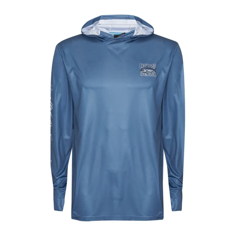 Nomad Long Sleeve Shirts Mens|Flies<Design Tech Shirt Tuna Hookup Gunmetal