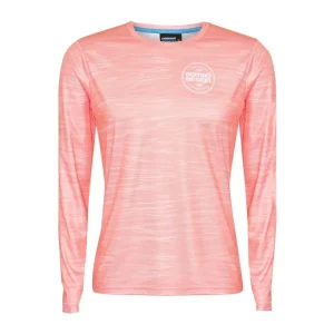 Nomad Long Sleeve Shirts Womens|Long Sleeve Shirts Mens<Design Tech Shirt Womens Coral Swell