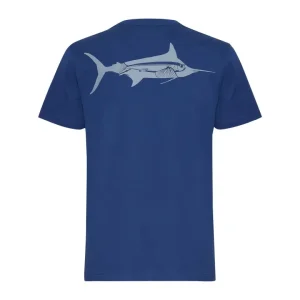 Nomad Short Sleeve Shirts Mens|Flies<Design T/S Marlin Silhouette