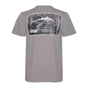 Nomad Short Sleeve Shirts Mens|Flies<Design T/S Tackle Box Graphite