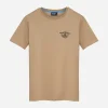 Nomad Short Sleeve Shirts Mens|Flies<Design T-Shirt Squidtrex Tan