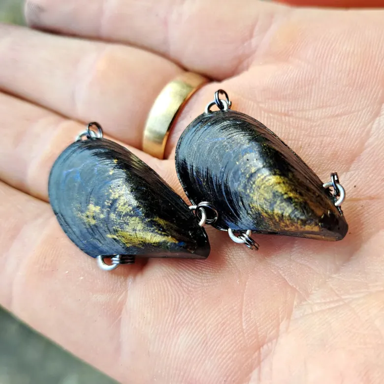 OBB Vibe Lures|Flies<Outback Breamer Mussel Clicker Light 4.8g