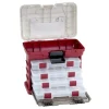 Plano Tackle Boxes And Trays|Flies<4BY 135402 Rack System Tackle Box 3500 Red/Silver