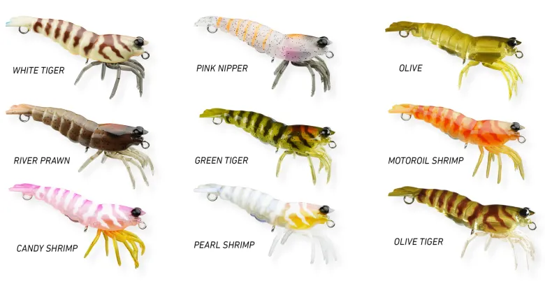 TackleWest Stickbaits|Flies<Pro Lure Hybrid Shrimp 58mm