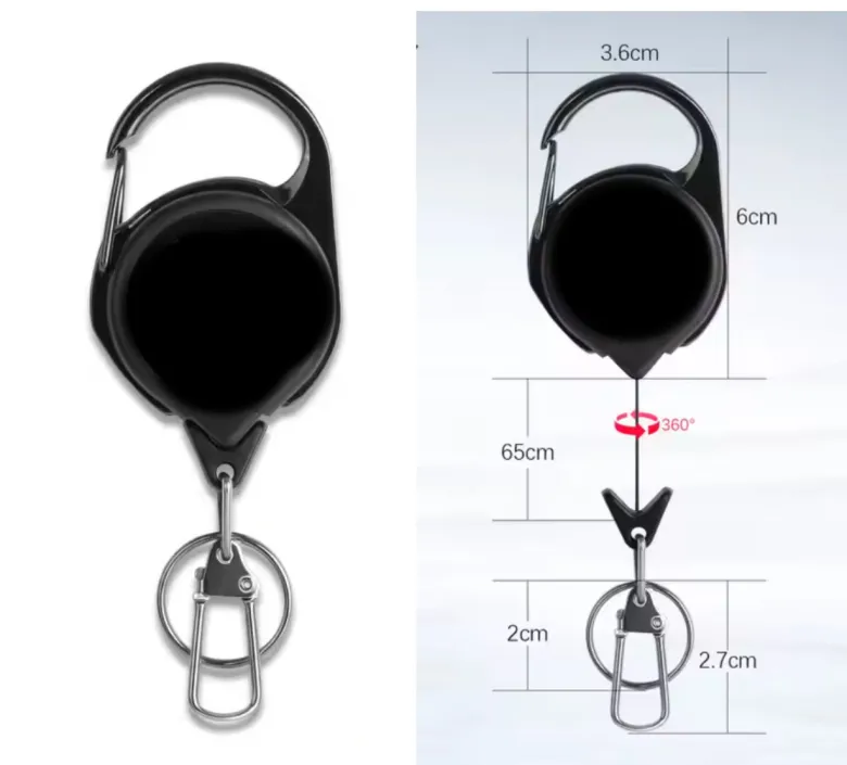 TackleWest Line Cutters|Flies<Retractable Lanyard with Clip