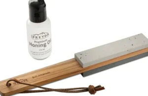 RH Preyda Sharpeners|Flies<Natural Arkansas Double Sided Paddle Stone with Oil