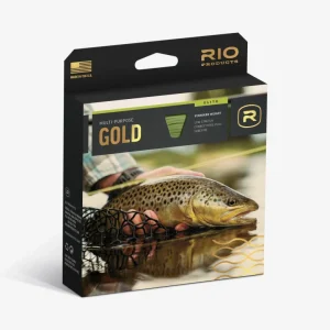 Rio Flies|Fly Lines<Elite Gold Fly Line Moss/Gold/Gray