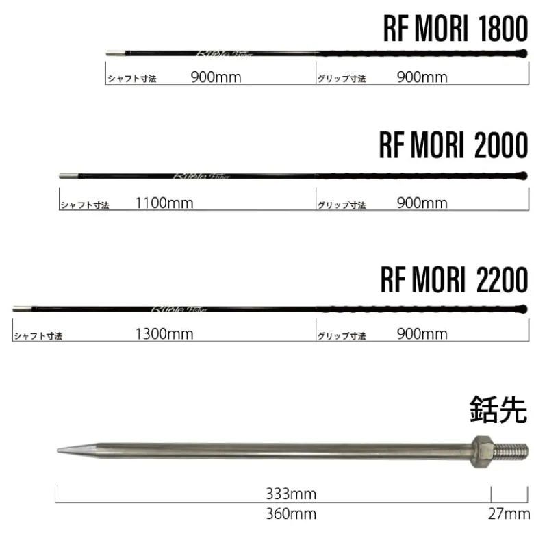 RippleFisher Gaffs|Flies<Ripple Fisher Mori 1800