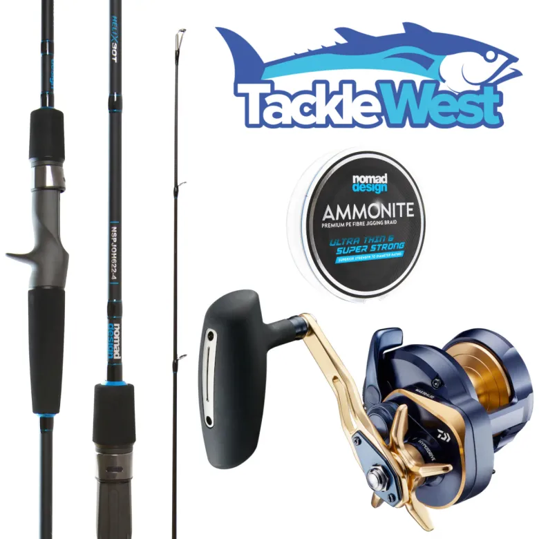 TackleWest Flies|Boat/Jigging Rod And Reel Combos<Saltiga 24 Slow Pitch Jigging Combo