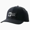 Salty Crew Hats And Headwear|Flies<Alpha Flag Elastic 6 Panel Cap Black