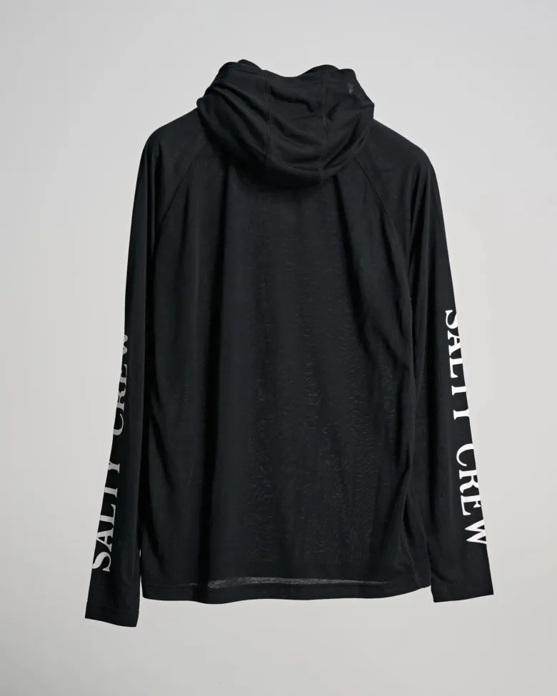 Salty Crew Long Sleeve Shirts Mens|Flies<Alpha Flag Pinnacle Mask Black