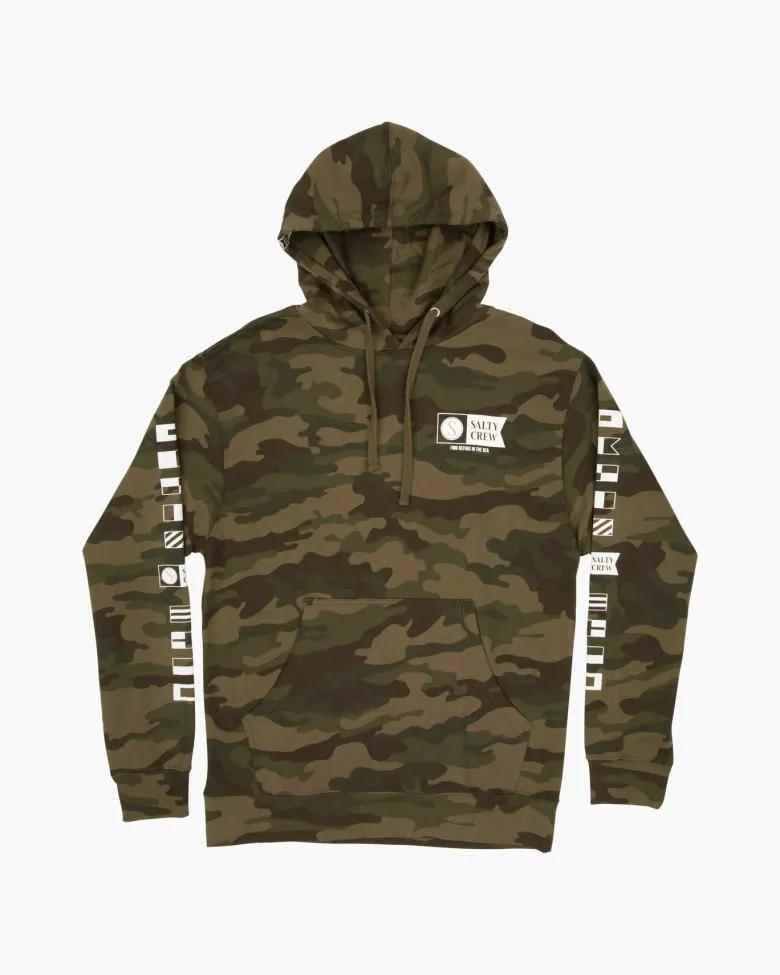 Salty Crew Jackets And Jumpers|Flies<Alpha Fleece Jumper Camo