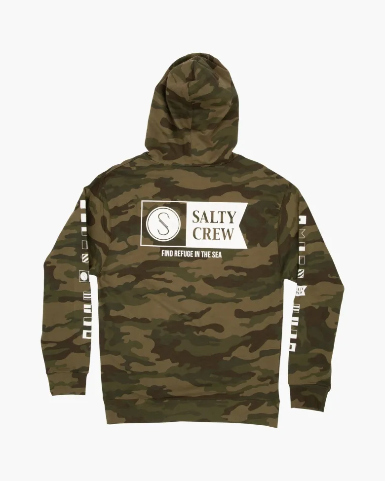 Salty Crew Jackets And Jumpers|Flies<Alpha Fleece Jumper Camo