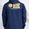 Salty Crew Jackets And Jumpers|Flies<Alpha Snap Jacket Navy