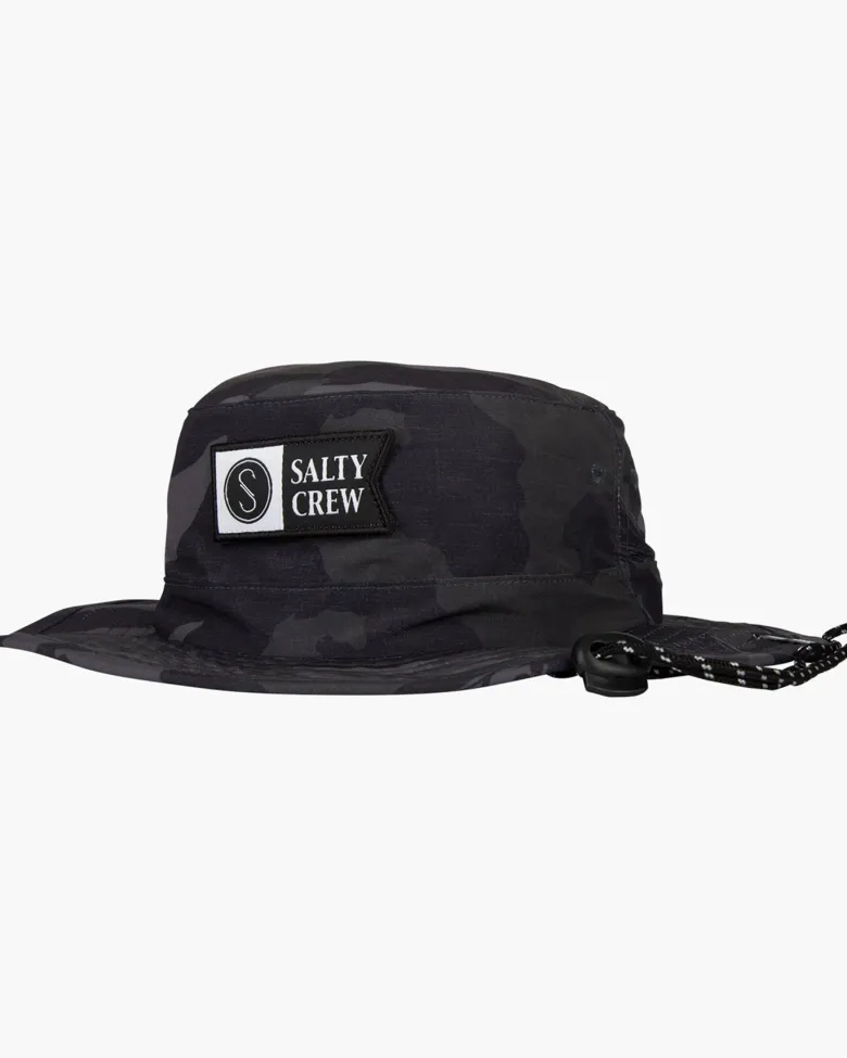 Salty Crew Hats And Headwear|Flies<Alpha Tech Boonie Hat Black Camo
