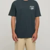 Salty Crew Short Sleeve Shirts Mens|Flies<Angler Standard Tee Coal