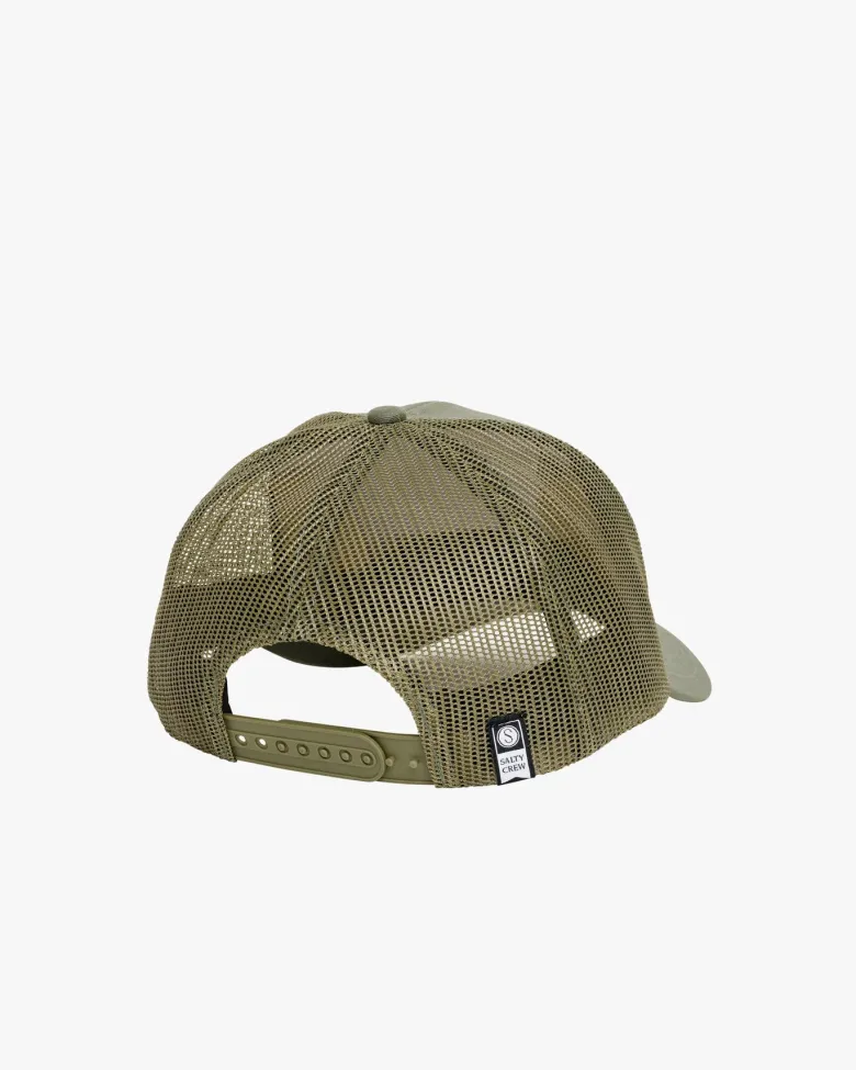 Salty Crew Hats And Headwear|Flies<Bruce Retro Trucker Hat Kelp Green