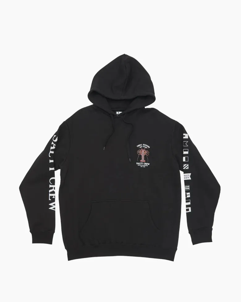Salty Crew Jackets And Jumpers|Flies<Buggin Out Crew Hoodie Black