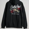 Salty Crew Jackets And Jumpers|Flies<Cast Off Hoodie Black