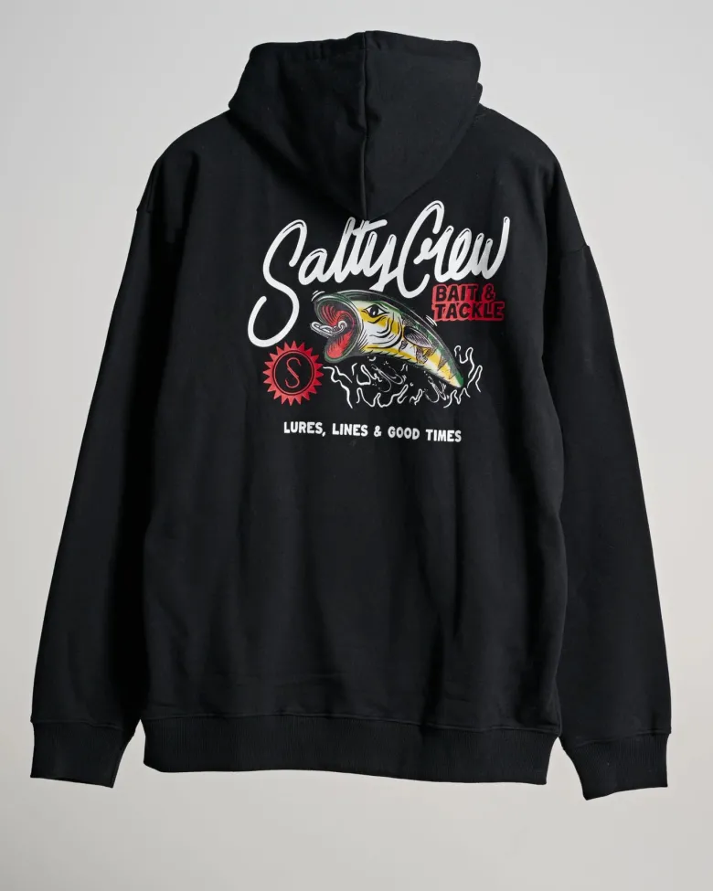 Salty Crew Jackets And Jumpers|Flies<Cast Off Hoodie Black