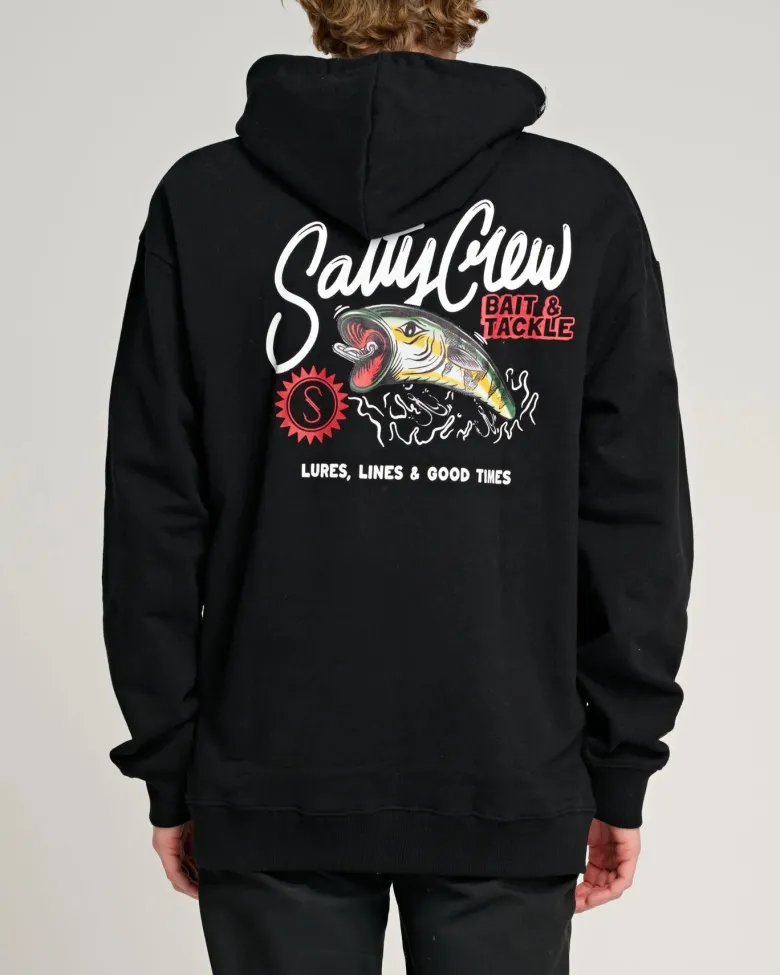 Salty Crew Jackets And Jumpers|Flies<Cast Off Hoodie Black