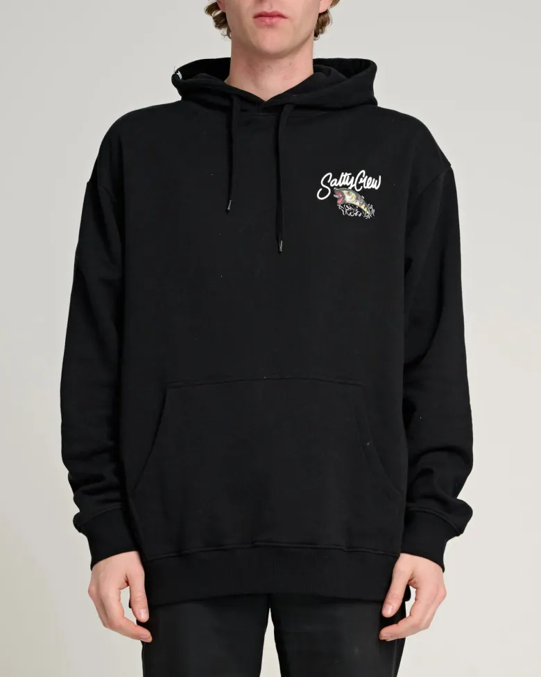 Salty Crew Jackets And Jumpers|Flies<Cast Off Hoodie Black