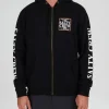 Salty Crew Fishing Apparel|Flies<Coaster Zip Fleece Black