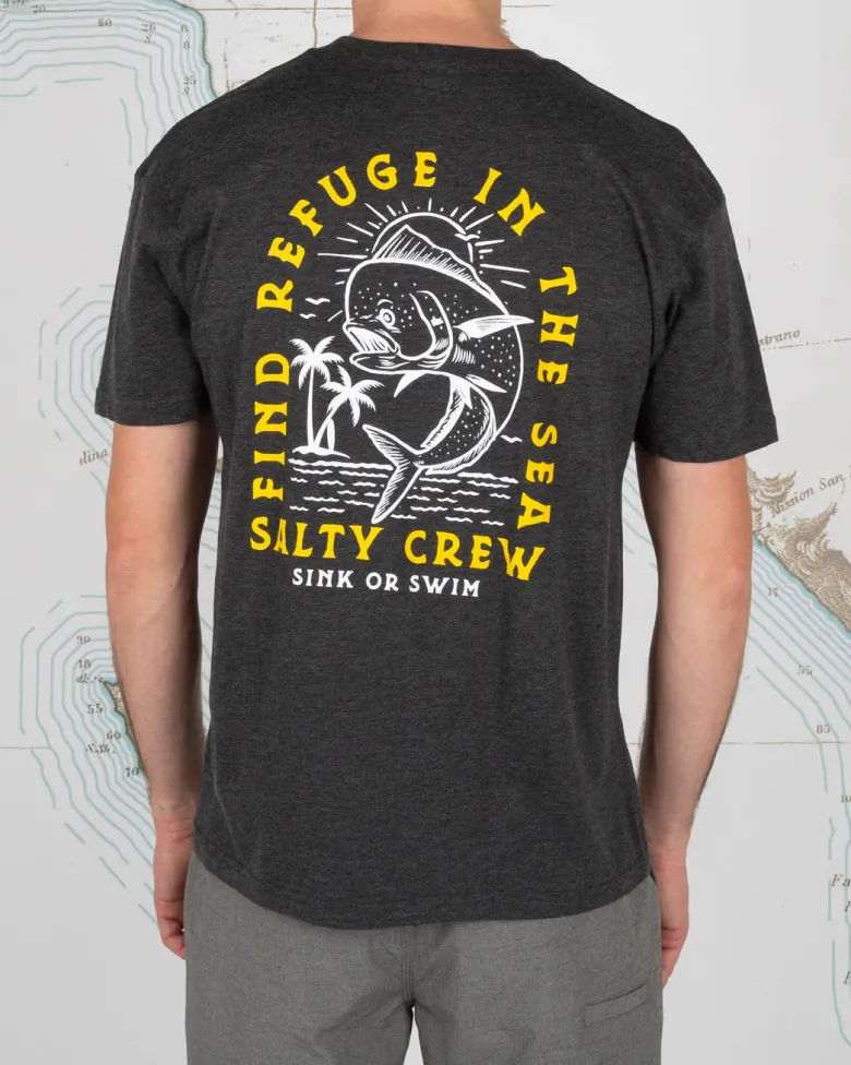 Salty Crew Short Sleeve Shirts Mens|Flies<Dancin Dodo Premium SS Tee