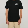 Salty Crew Short Sleeve Shirts Mens|Flies<Hook Up Premium S/S Tee Black