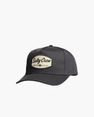 Salty Crew Hats And Headwear|Flies<Labelled 5 Panel Cap Black