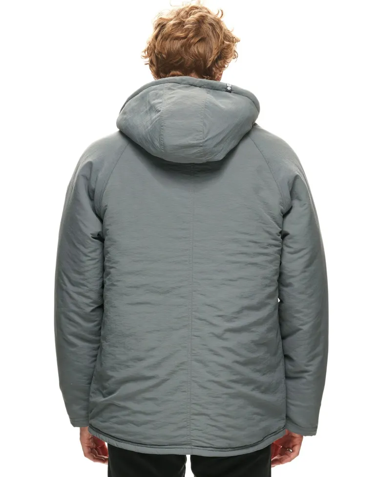 Salty Crew Jackets And Jumpers|Flies<Long Shore Parka Jacket Dark Slate