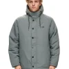 Salty Crew Jackets And Jumpers|Flies<Long Shore Parka Jacket Dark Slate