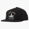 Salty Crew Fishing Apparel|Flies<Pinnacle Broadbill Corduroy 5 Panel Black
