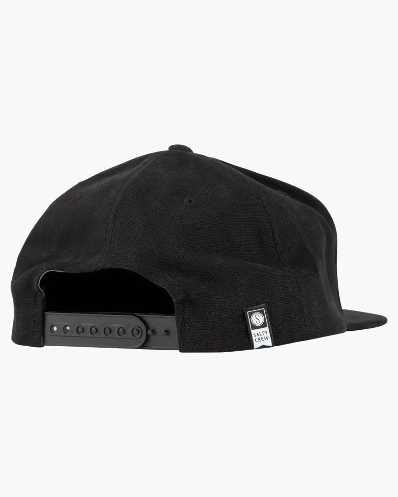 Salty Crew Fishing Apparel|Flies<Pinnacle Broadbill Corduroy 5 Panel Black