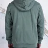 Salty Crew Jackets And Jumpers|Flies<Shelter Sherpa Fleece Fatigue Green