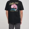 Salty Crew Short Sleeve Shirts Mens|Flies<Snapper Premium SS Tee Black