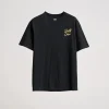 Salty Crew Short Sleeve Shirts Mens|Flies<Snapper Premium SS Tee Black