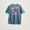 Salty Crew Short Sleeve Shirts Mens|Flies<Snapper Premium SS Tee Slate