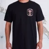 Salty Crew Short Sleeve Shirts Mens|Flies<Spiny Standard SS Tee Black