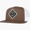 Salty Crew Hats And Headwear|Flies<Tippet Trucker Hat Brown White