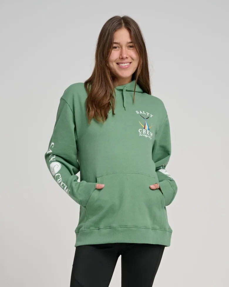 Salty Crew Long Sleeve Shirts Womens|Long Sleeve Shirts Mens<Womens Tailed Hoody Sage Green