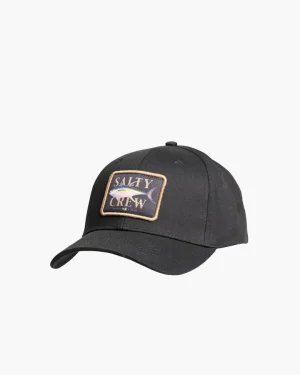Salty Crew Hats And Headwear|Flies<Yellowfin 6 Panel Cap Black