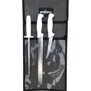 Sicut Filleting Knives|Flies<Deckie Knife Pack White Handles