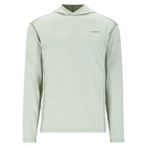 Simms Long Sleeve Shirts Mens|Flies<Bugstopper Hooded Sunshirt Aspen Heather