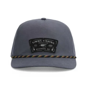 Simms Hats And Headwear|Flies<Double Haul Rope Cap Dark Gunmetal
