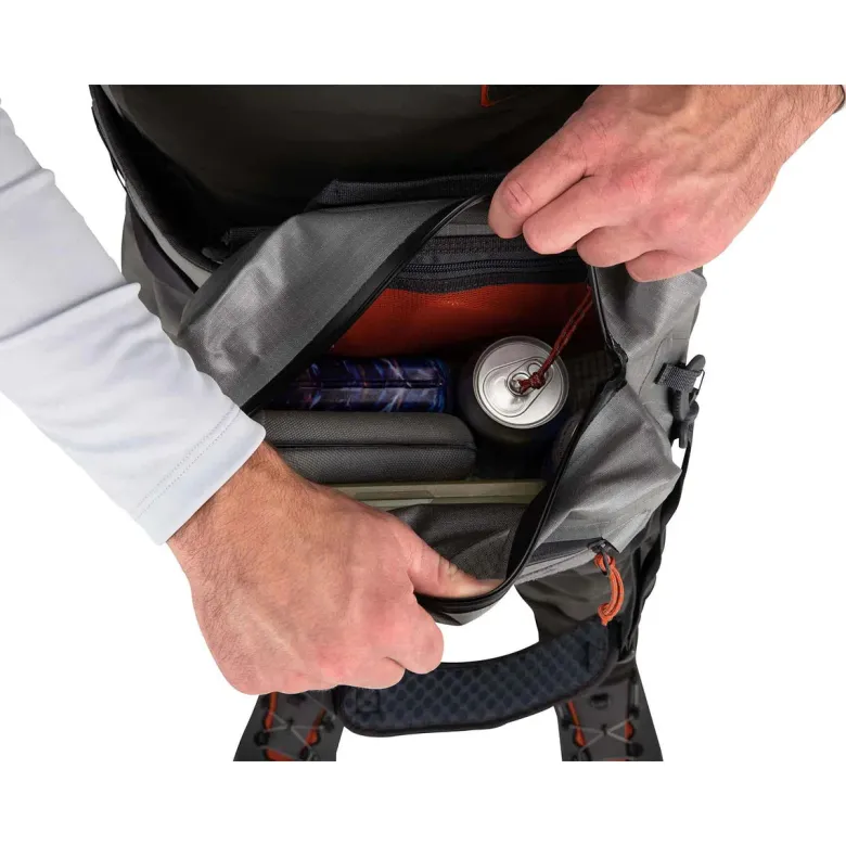 Simms Tackle Bags And Backpacks|Flies<Dry Creek Zip Hip Pack Steel