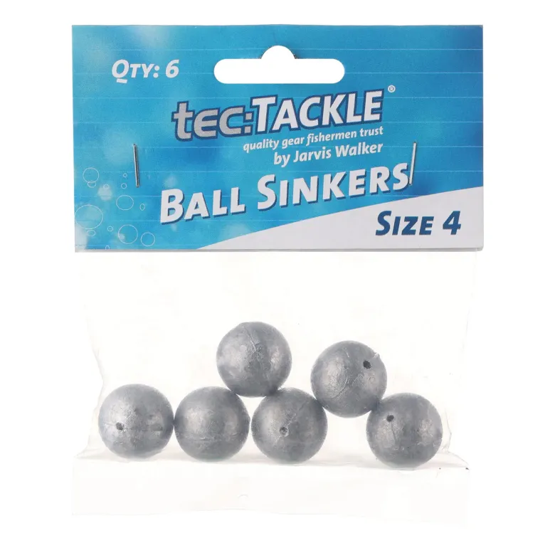 Tec Tackle Sinkers|Flies<Tectackle Ball Sinker