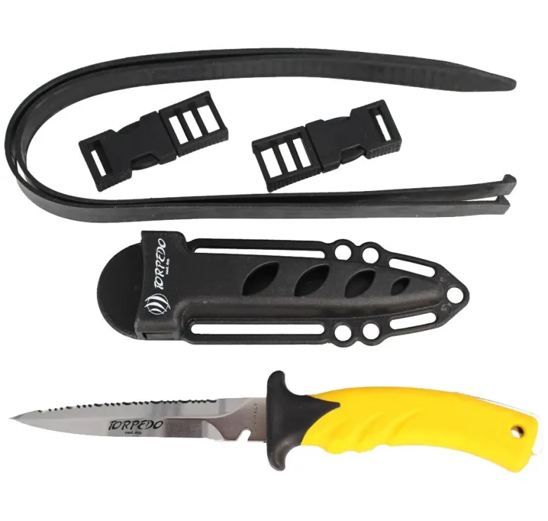 Cressi Dive Knives|Flies<Torpedo 11 SS Knife