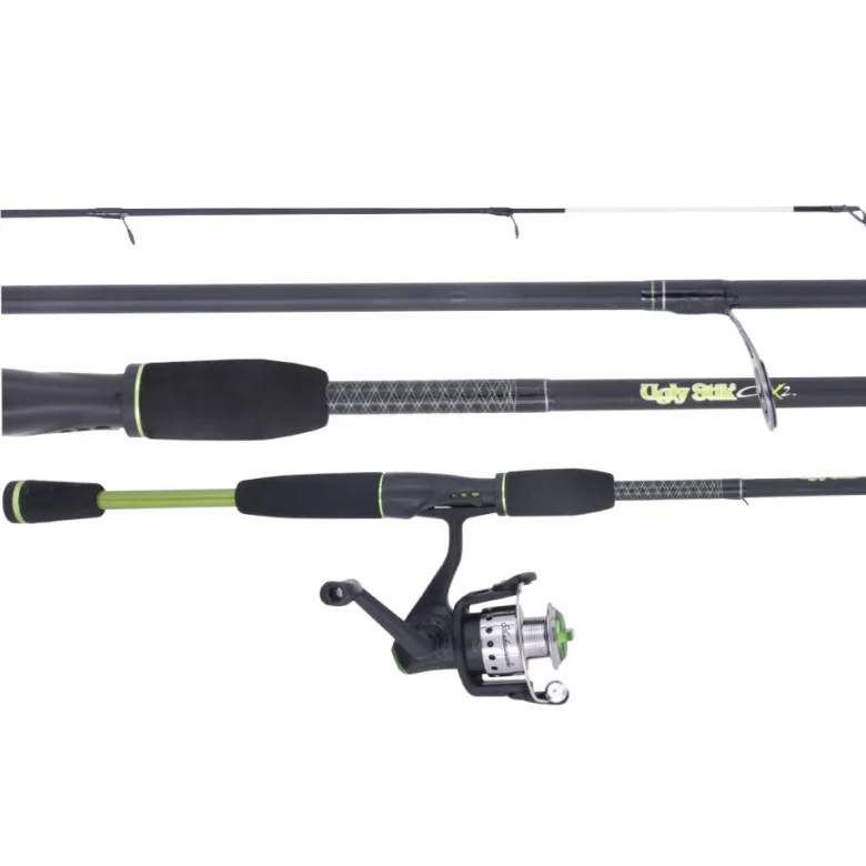 Shakespeare Flies|Pre-Mounted Rod And Reel Combos<Ugly Stik GX2 Youth 662 MH 4-8kg Combo